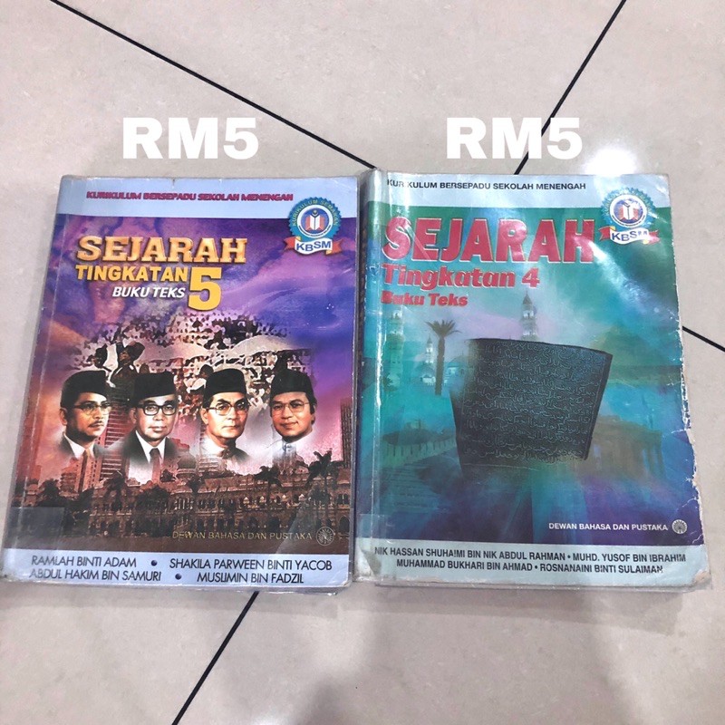 Buku Teks SPM Sejarah | Shopee Malaysia