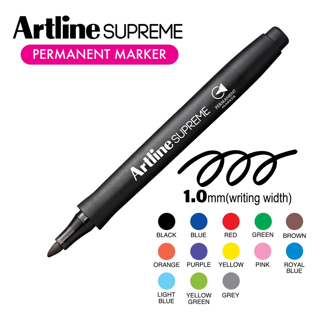 Artline Supreme 700 Permanent Marker | Shopee Malaysia