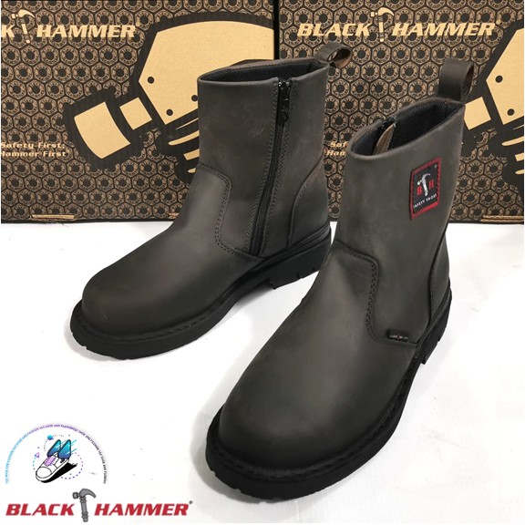 SIRIM Original Black Hammer 4000 Series Safety Shoes BH4664 Kasut Safety Black Hammer 4664 Shopee Malaysia