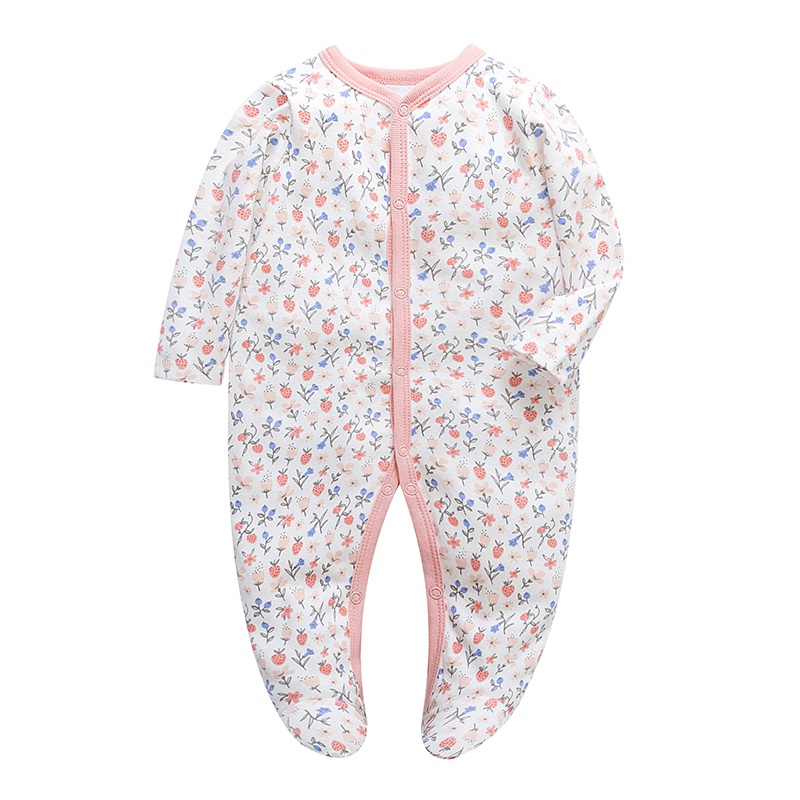 Newborn Baby Rompers Kids Jumpsuit Infant Clothes Baby Girl Boy Cotton ...