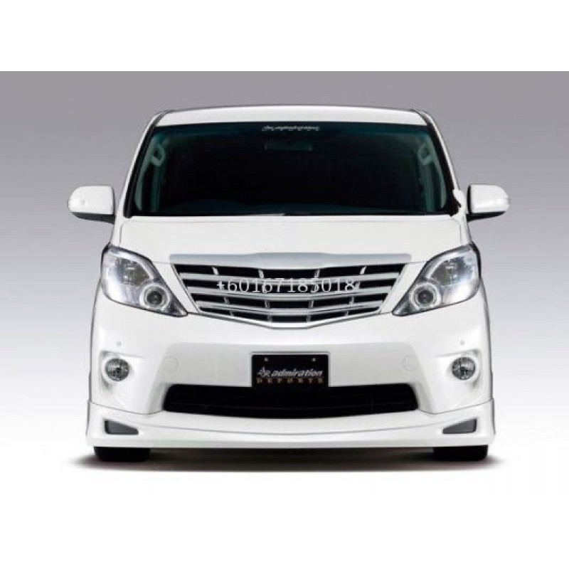 Toyota alphard anh20 2008 2009 2010 2011 deporte bodykit body kit front ...
