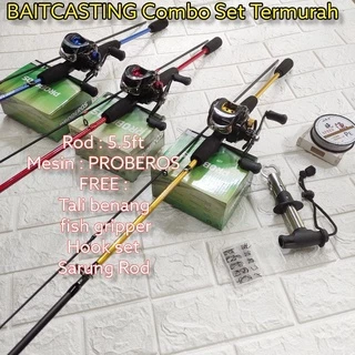 HEWEIU Left Reel and Rod Combos 6ft 1.8M ML Fishing Rod and Reel