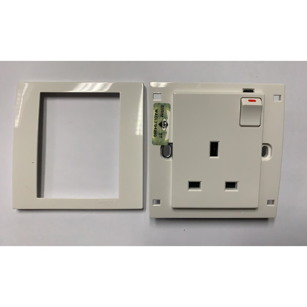 Schneider Vivace KB15 1 GANG SWITCHED SOCKET | Shopee Malaysia