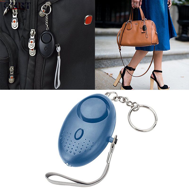 2-Pack Personal Safety Alarm – 130dB Loud Siren, Replaceable Battery, Keychain With Carabiner & Lanyard, For Women, Kids, Runners