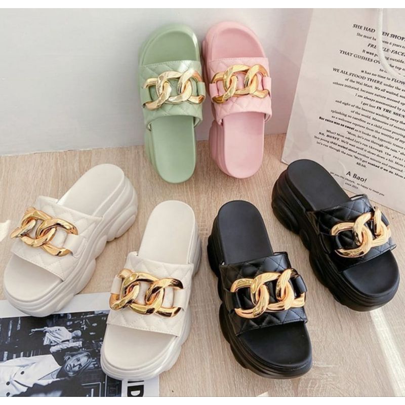 Rashaa FLAT Sandals For Women BM510 Shopee Malaysia