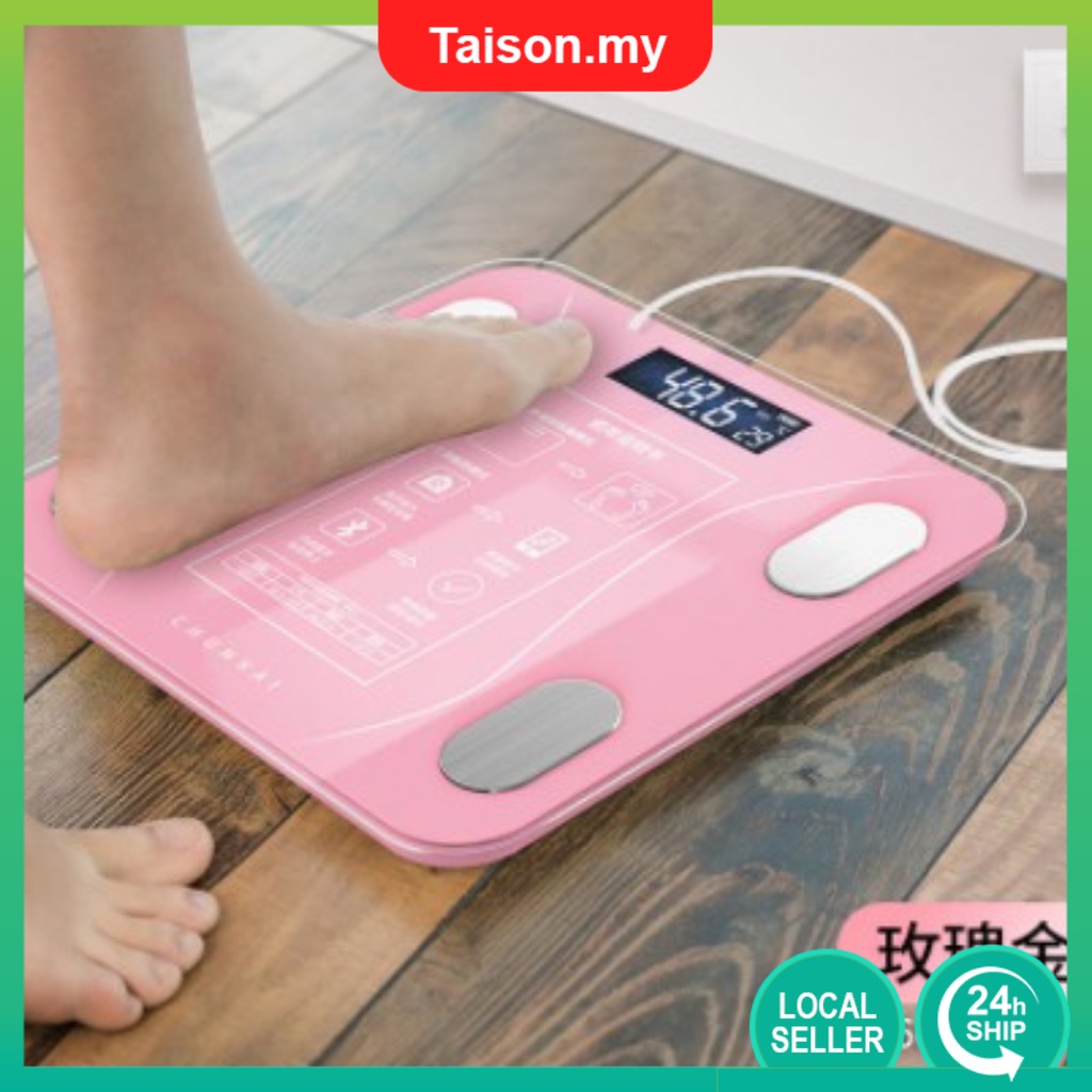 Taison.my Smart Digital Body Weight Scale Electronic Penimbang Berat