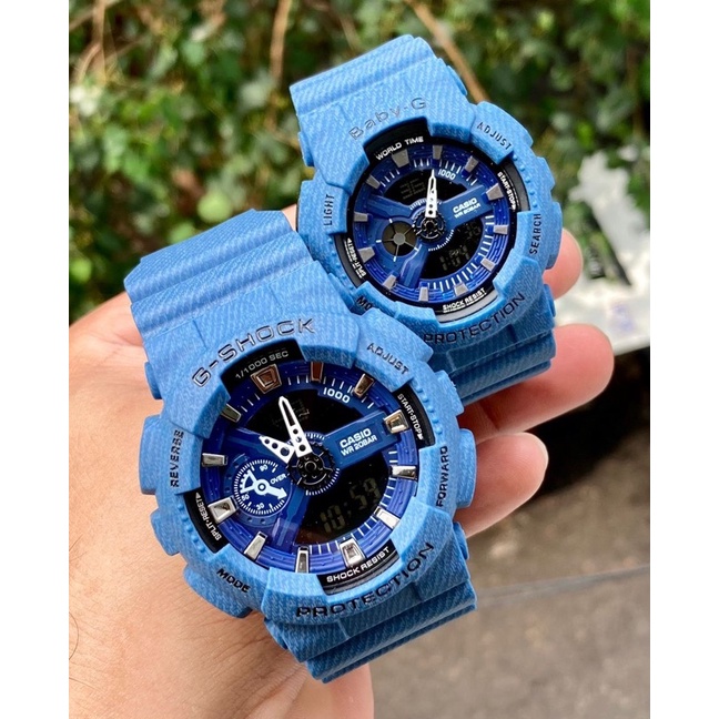 G shock denim clearance couple