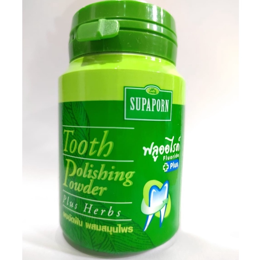 Supaporn Herbal Tooth Polishing Powder 90 g Original from Bangkok 711