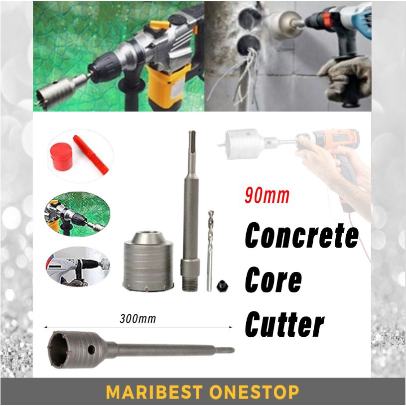 90mm core deals drill bit