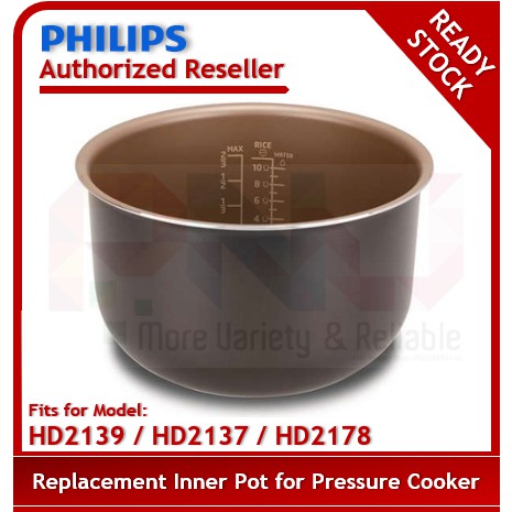 Philips hd2137 stainless steel inner online pot