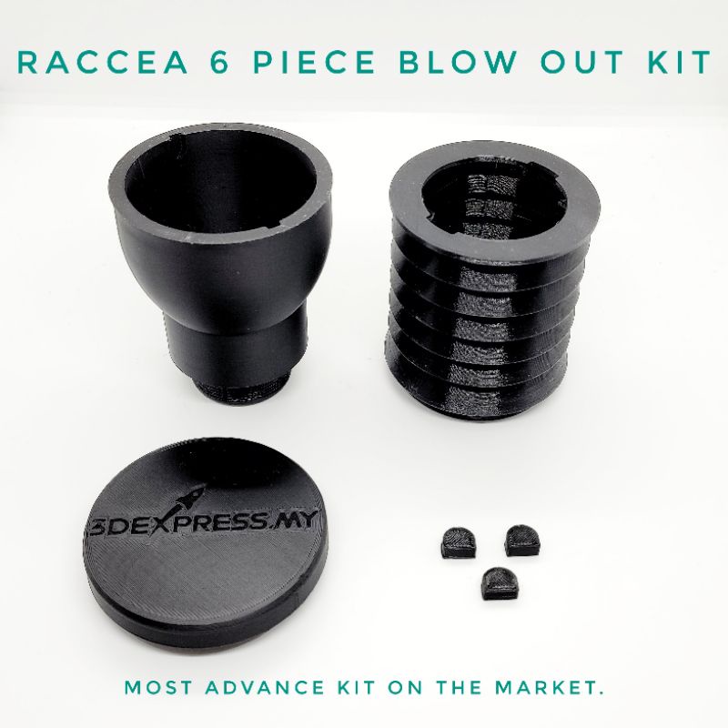 [3D PRINTED] Raccea Grinder Single-Dose Hopper and Bellows V3 (FINAL IMPROVED VERSION!)