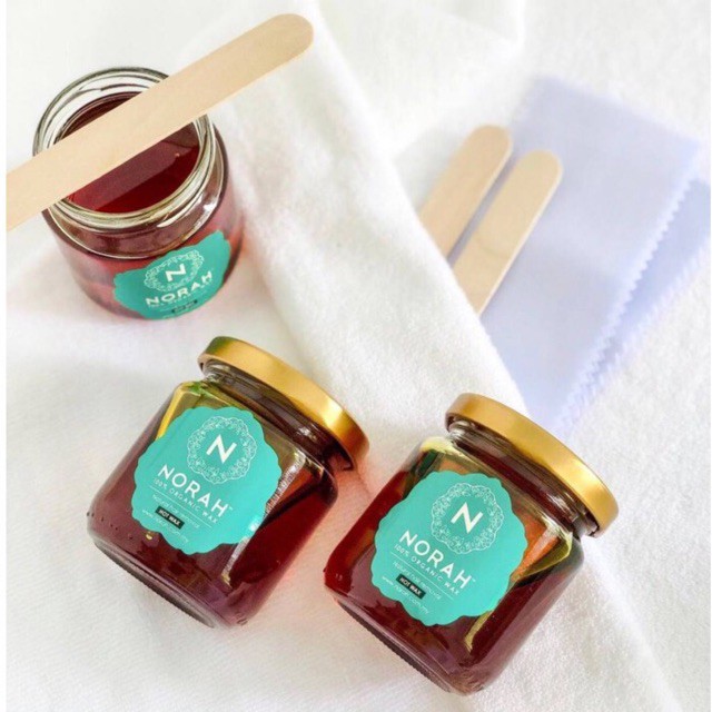 [READYSTOCK]🔥 NORAH WAX COLD WAXING 💯 ORIGINAL FREE STRIP & SPATULA