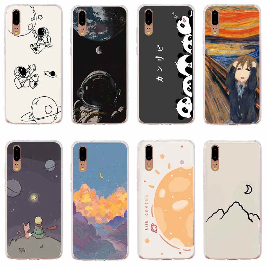 huawei p20 p20 pro p30 p30 pro Soft Silicone TPU Casing phone