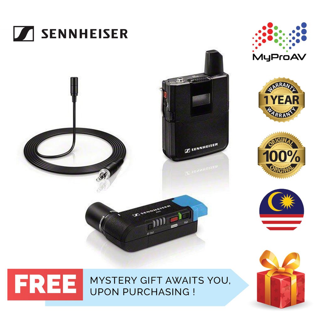 Sennheiser AVX Camera-Mountable Lavalier Digital Wireless Set (ME2 Lavalier)