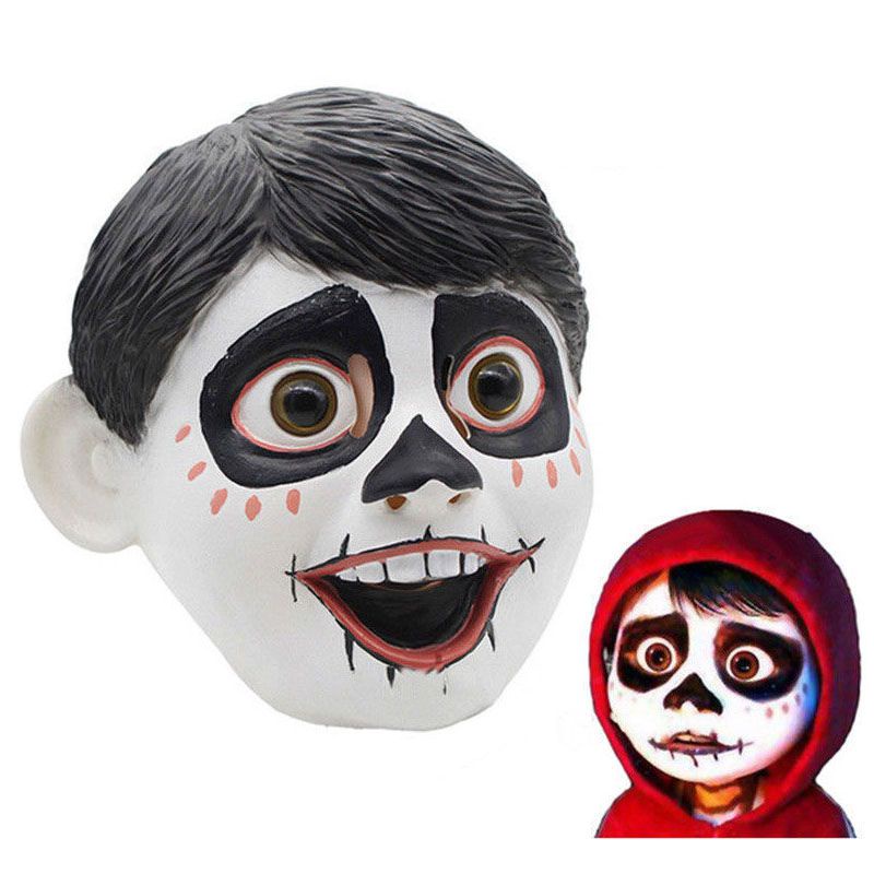 COCO Miguel Movie Hector Rivera Face Cartoon Mask Halloween Cosplay ...