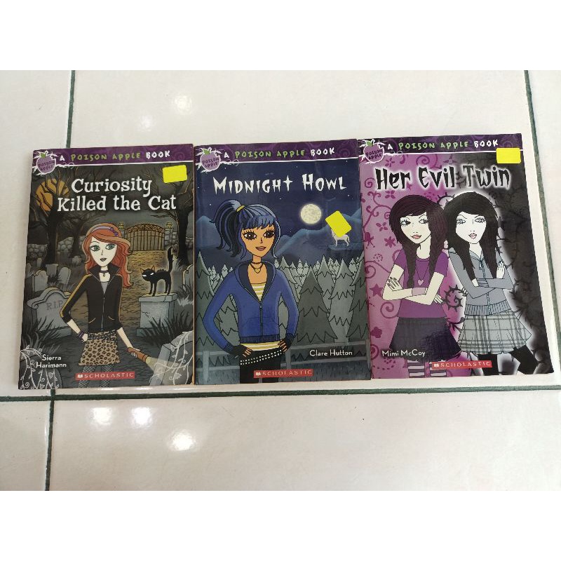 A Poison Apple Book children's horror story book (fiction) Shopee