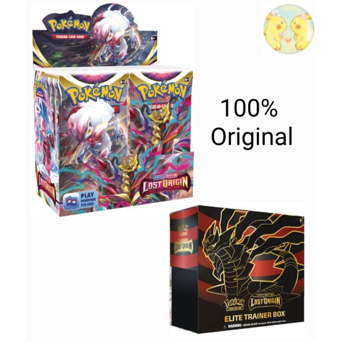 Pokemon Card TCG : Sword and Shield SS11: Lost Origin Booster Box -36  booster pack Lost Origin Elite Trainer Box ETB | Shopee Malaysia
