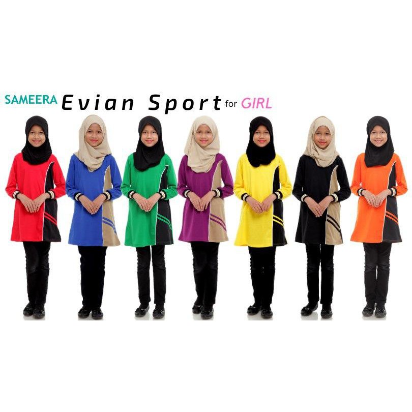 Baju Sukan Kanak - Kanak Perempuan Ironless | Shopee Malaysia