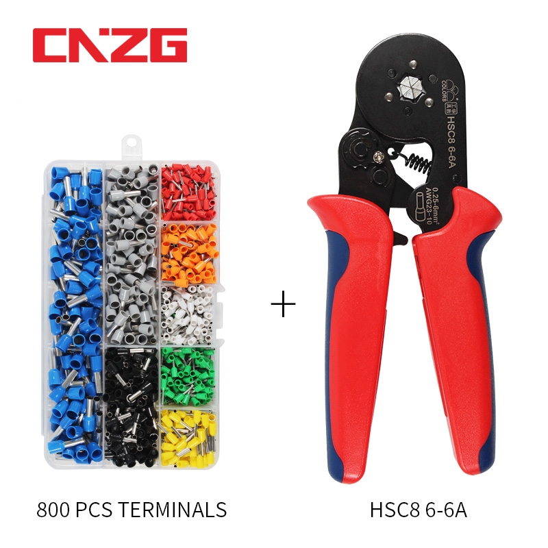 Crimping Tool Wire Stripper Crimp Connector Plier Cable Wring Crimper ...