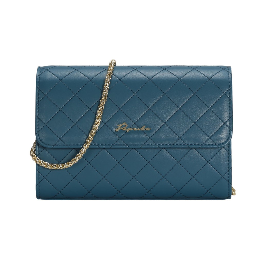 PAPRIKA Leather Quilted Crossbody Bag Shopee Malaysia