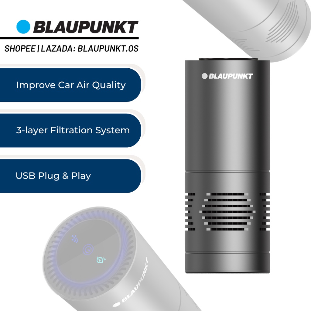 Blaupunkt Air Purifier AirPure AP 1.0 HEPA & Activated Carbon Filter