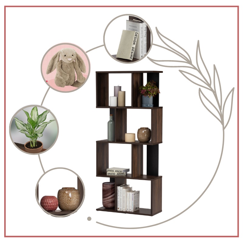 Alora Furniture - ALASKA Display Rack / Bookcase / Divider / Book Shelf ...