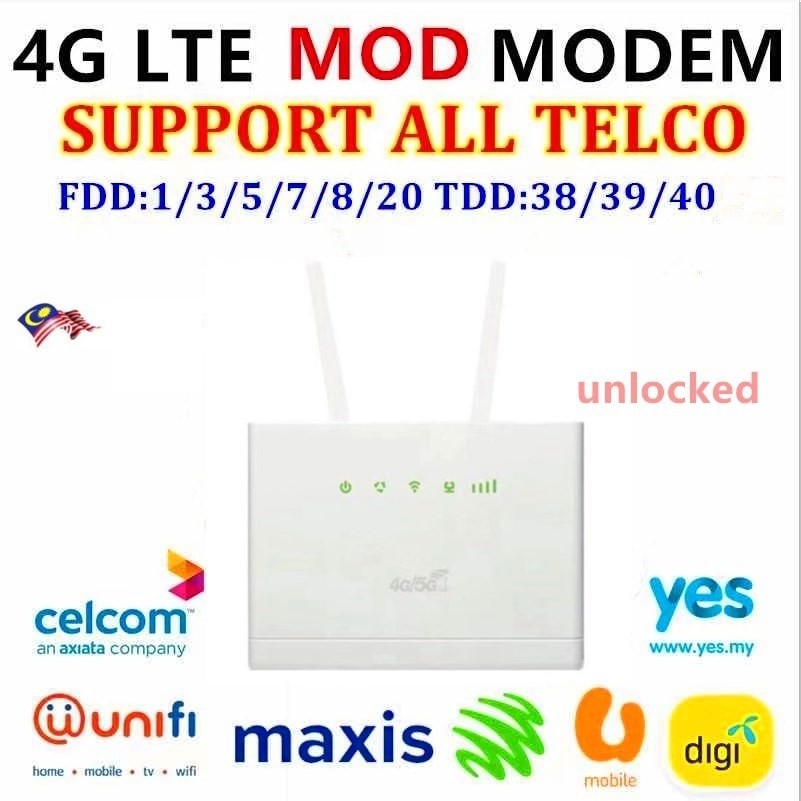 🔥Ready Stock🔥(Unlock to all SIM)Modified Unlimited Hotspot Modem 4G/5G ...
