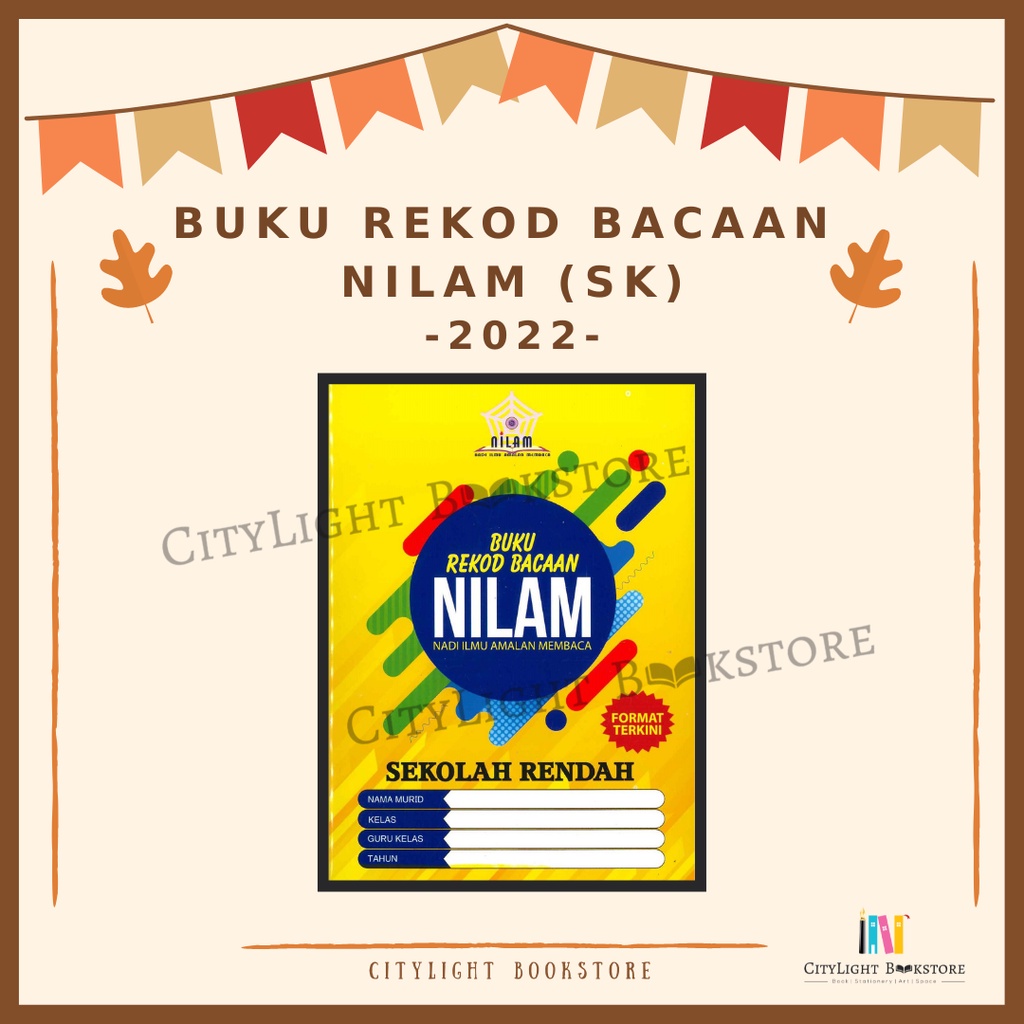 [CITYLIGHT] Textbook: Buku Rekod Bacaan NILAM (SK) | Shopee Malaysia