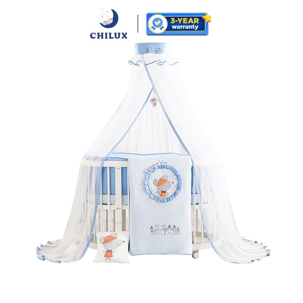 Multifunctional Oval Baby Cot Made Of New Zealand Pine Wood Shopee