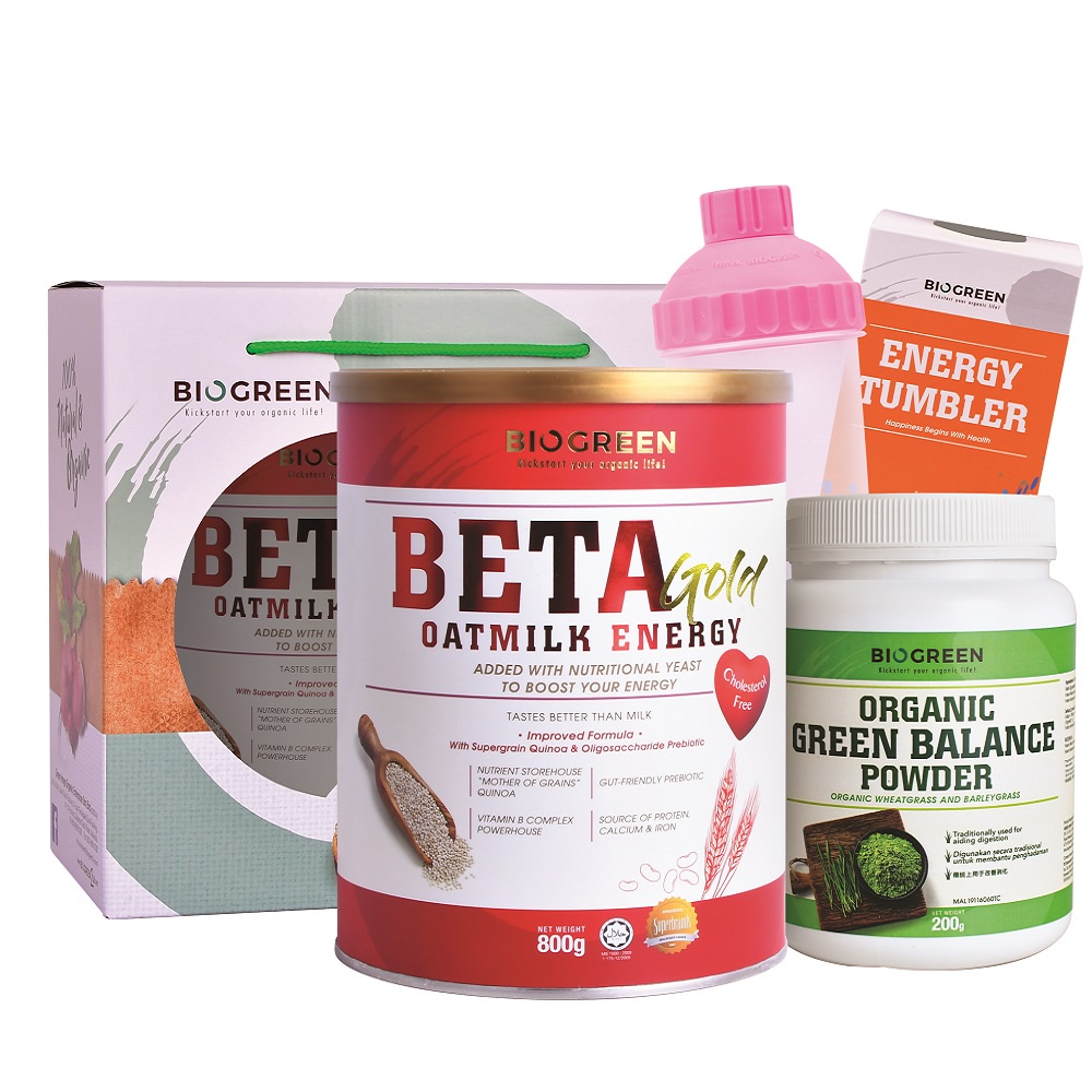 Cho'less Complete Package (Beta Gold Oatmilk + Green Balance) | Shopee ...