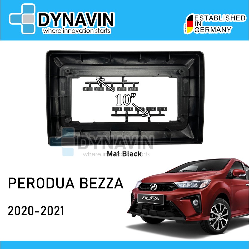 Android Player Casing Matte Black For Perodua Bezza 2020 | Shopee Malaysia