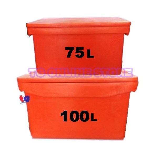 Orange sales cooler box