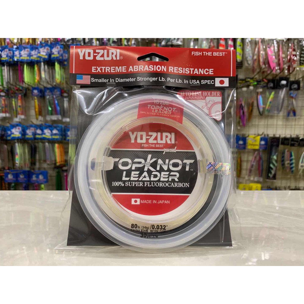 Yozuri TopKnot Leader 100 Super Fluorocarbon 15lb to 80lb Fluorocarbon