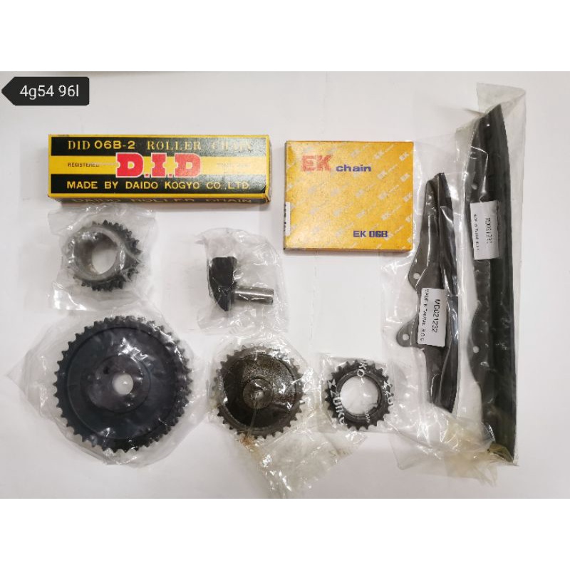 Mitsubishi Pajero 4g54 OLD Petrol Timing Chain Kit Full Set Shopee