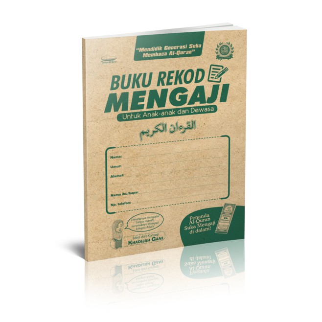Buku Rekod Mengaji TBBK1479 | Shopee Malaysia