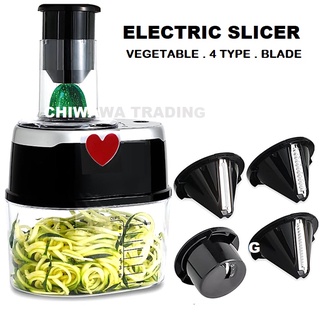 Electric Slicer Electric Salad Make Electric Chopper Electric Slicer  Shredder Electric Grater Kitchen Slicer 5 Blades Electric Slicer - China 5  Blades Electric Slicer and Electric Slicer price