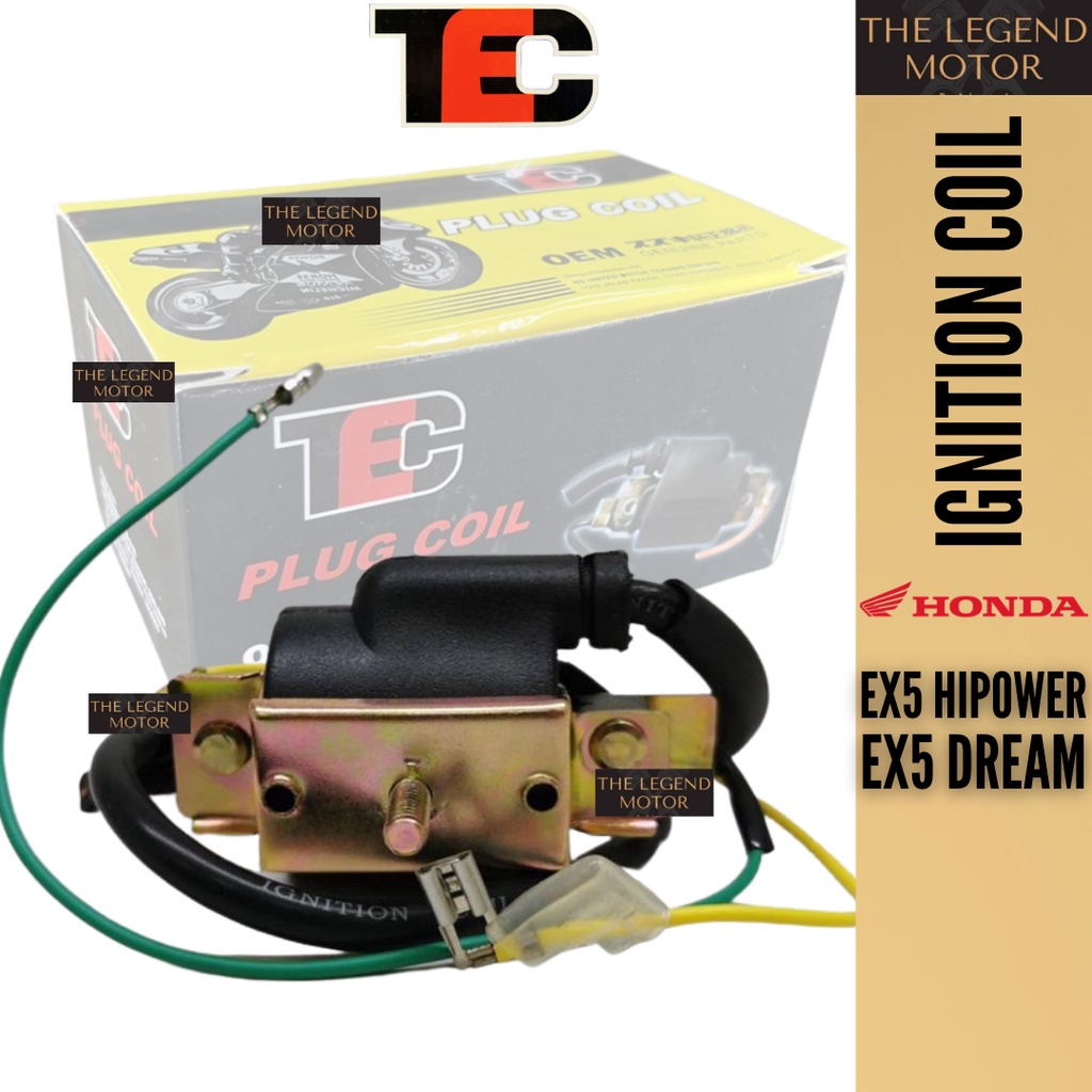 HONDA EX5 DREAM HIPOWER PLUG COIL START COIL KOIL PLUG IGNITION STARTER