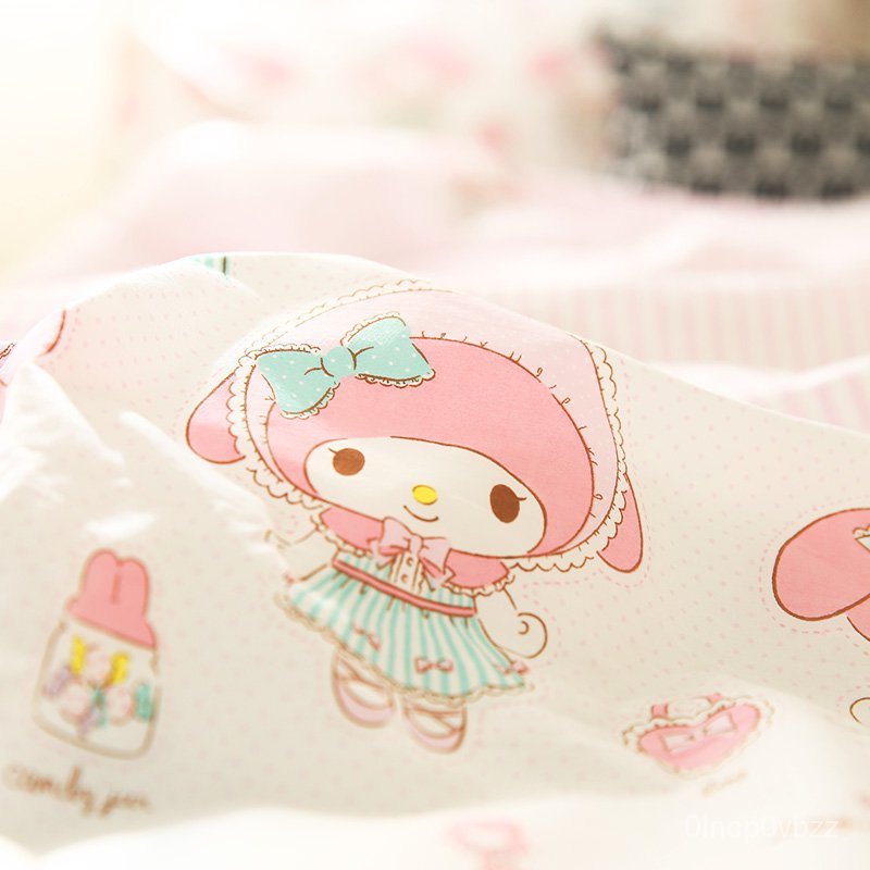 Cartoon Princess Dormitory Cute Bed Sheet Cotton OnePiece Duvet Cover