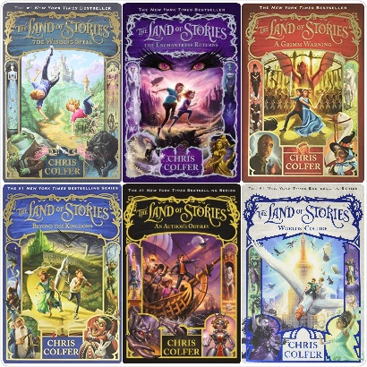 The Land of Stories Series (Book 1-6) by Chris Colfer | Shopee Malaysia