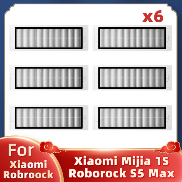 Xiaomi Mi Robot Vacuum 1st & 1S Spare Parts Complete Cleaning Kit: Brushes, Filters, Mop Cloths For SDJQR01RR/03RR:Household Appliances