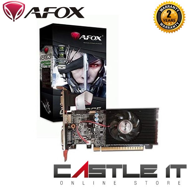 AFOX GT 710 2GB 64bit DDR3 Low Profile Silent PCI-E Nvidia GT710