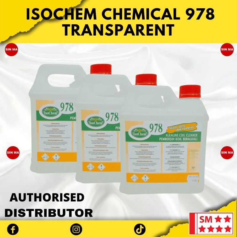 (First Grade) IsoChem 5KG 978 Alkaline Coil Cleaner Chemical Aircond ...