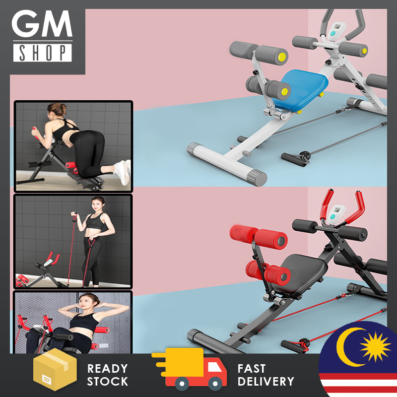GMSHOP Home Exercise Abdominal Muscle Fitness Equipment Body Shape Gym Machine Mesin Senaman Shopee Malaysia