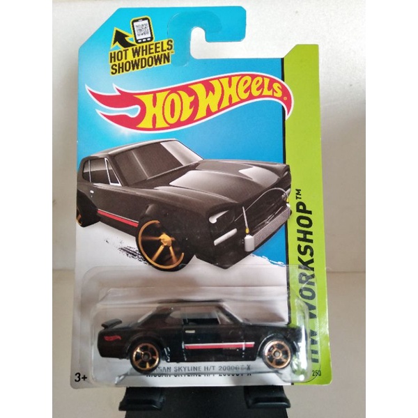 Hot Wheels Nissan Skyline H/T 2000GT-X - Hakosuka Black | Shopee Malaysia