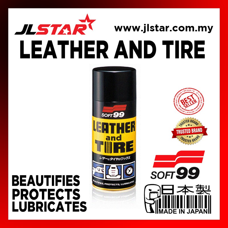 SOFT99 / SOFT 99 100% ORIGINAL MADE IN JAPAN LEATHER AND TIRE WAX 420ML ...