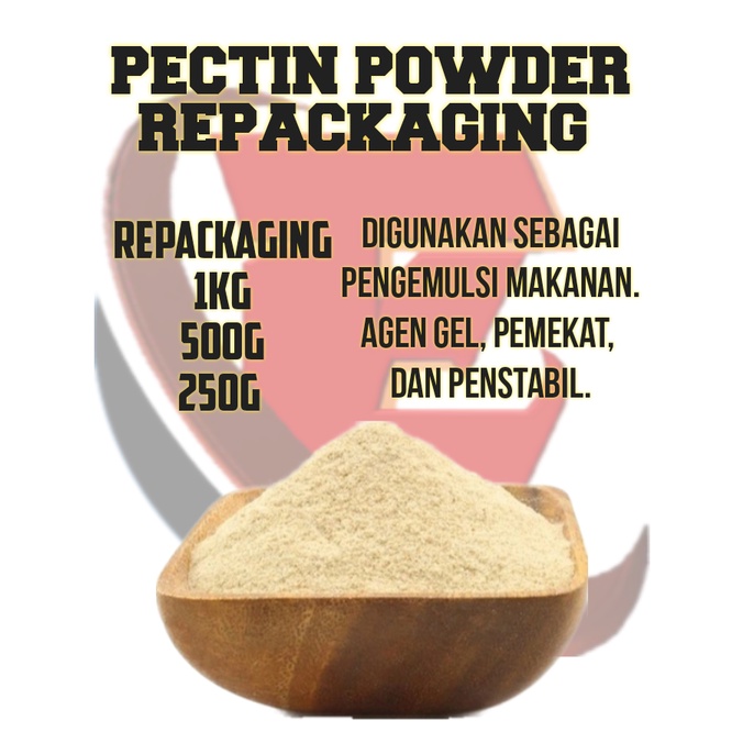 PECTIN POWDER REPACKAGING 1KG 500G 250G Shopee Malaysia