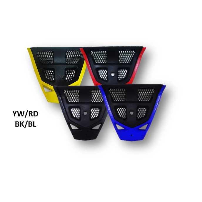 ENGINE COVER Y15ZR BLACK BLUE RED YELLOW PLASTIC Shopee Malaysia