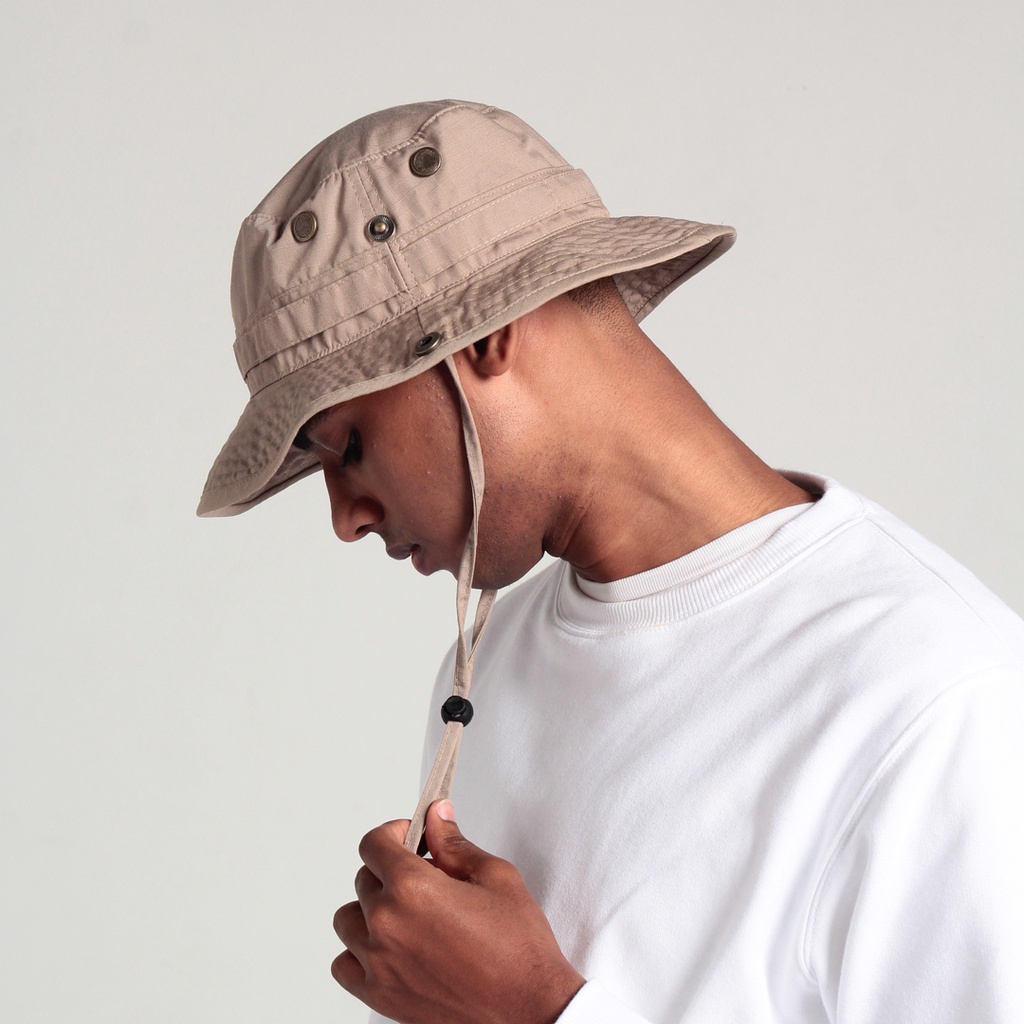 Order. Bucket Hat - Cream khaki| Original Bucker Hat | Shopee Malaysia