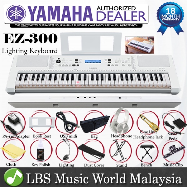 Yamaha light up discount keyboard