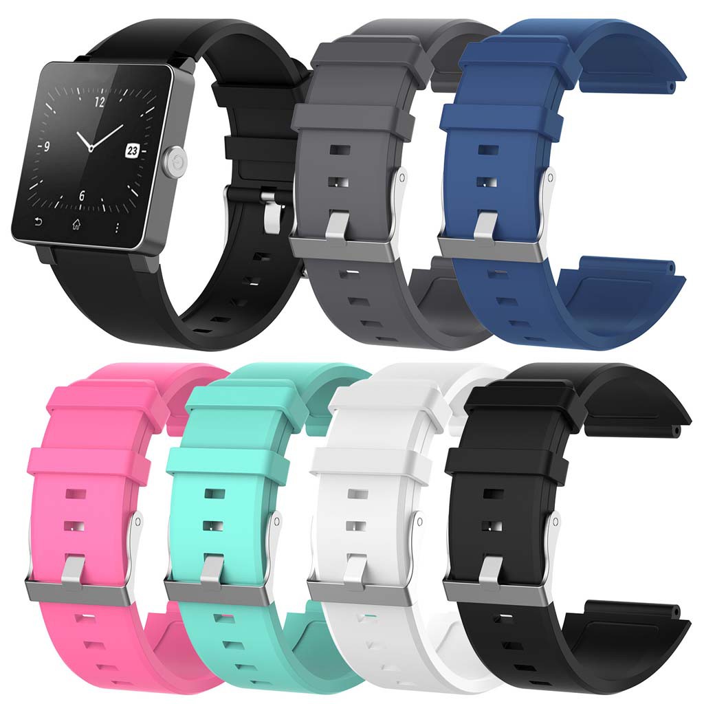 Silicone Replacement Strap Bracelet Watch Band For Sony Smartwatch 2 SW2 Shopee Malaysia